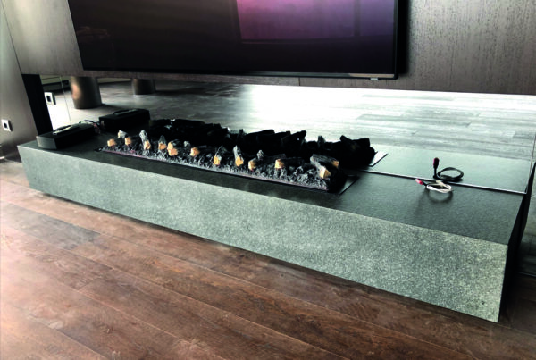 ŞÖMİNELİ TV ÜNİTESİ